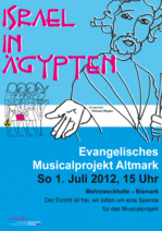 Evangelisches Musikalprojekt Altmark > Ankündigungsplakat 2012